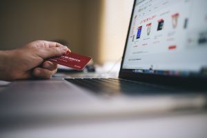 Purchasing online with credit card