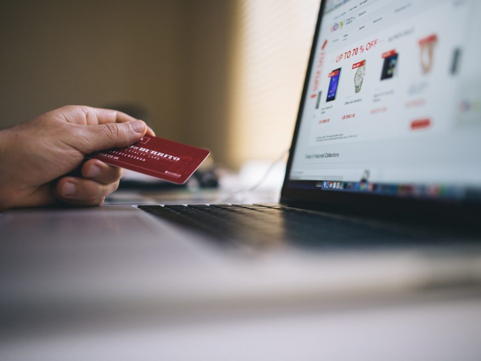 Purchasing online with credit card